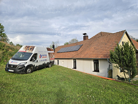 Izolace stropu zděného rodinného domu ve Velkém Meziříčí